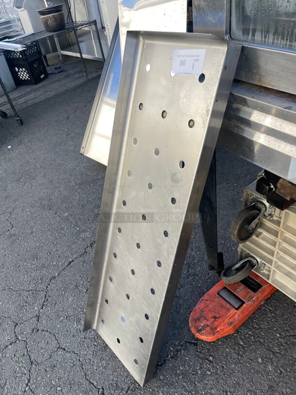 Commercial Stainless Steel Drain Shelve NSF great for Cups and Plates draining - Image 4 of 6
