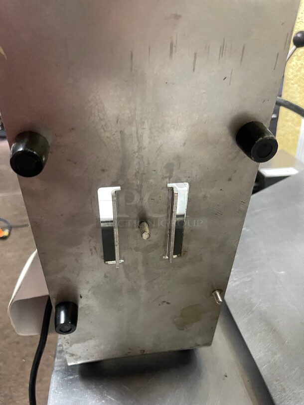 Clean! Nemco Commercial Table Mount Curly Fry Cutter FF Cutter Fruit / Vegetable Turning Slicer NSF 115 Volt Tested and Working! - Image 5 of 10
