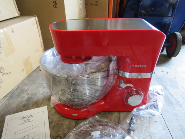 One Powwa Red Stand Mixer. #SM-1503H.