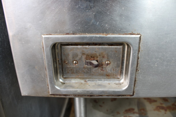 Stainless Steel Commercial Electric Powered Steam Table w/ Under Shelf on Commercial Casters. 250 Volts, 3 Phase. 60.5x24x48 - Image 4 of 7