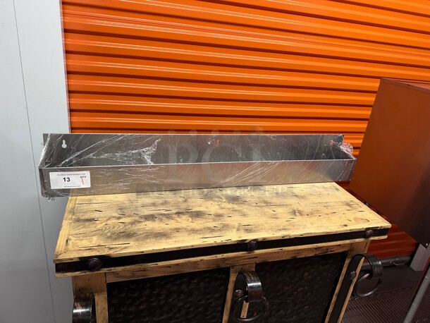 Clean! Stainless Steel 41 inch Bar Speed Rail NSF  - Image 2 of 6