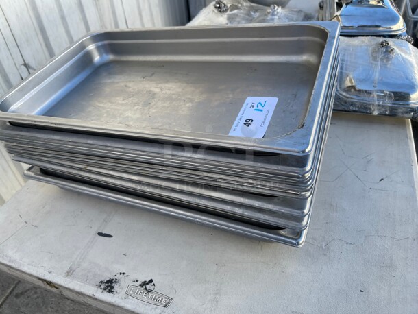 Clean! Stainless Steel Commercial Food Pans NSF - Image 2 of 6