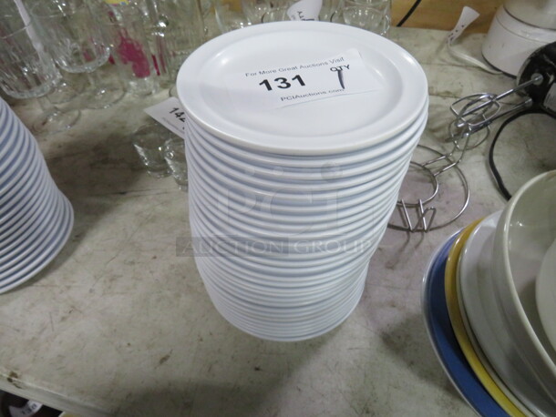 One Lot Of 24 GET Melamine 6.5 Inch Plates.