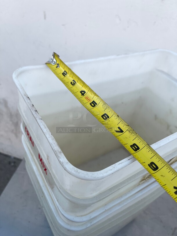 Commercial Plastic Containers NSF Great for Food Storage  - Image 6 of 8