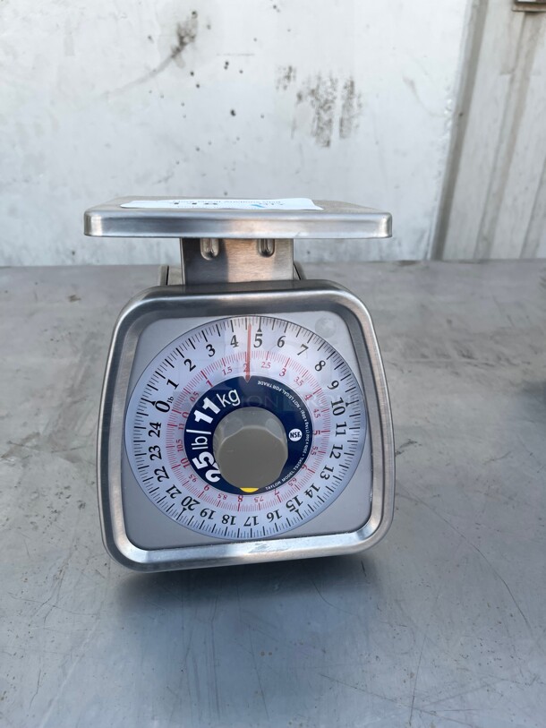 Almost New! Taylor TS25KL Commercial Food scale 25LB NSF Tested and Working! - Image 3 of 6