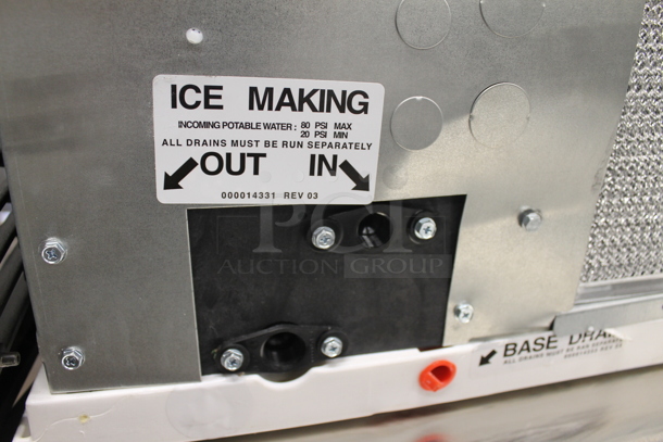 BRAND NEW SCRATCH AND DENT!  2023 Manitowoc IYT0750A-261 Commercial Stainless Steel Ice Maker Without Storage Means. 208-230V, 1 Phase.  - Image 9 of 9