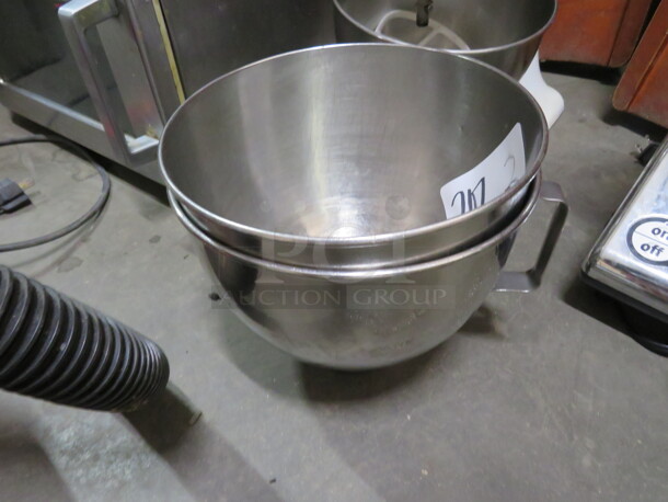 Stainless Steel Kitchen Aid Bowl. 2XBID