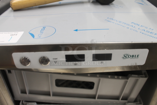 BRAND NEW SCRATCH AND DENT! 2023 Noble 495HTGW22 Stainless Steel Commercial Undercounter Glass Washer. 208-240 Volts, 1 Phase. - Image 5 of 6