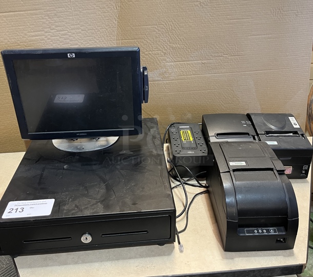 Restaurant Manager POS System with 3 Printers, Cash Drawer, Monitor