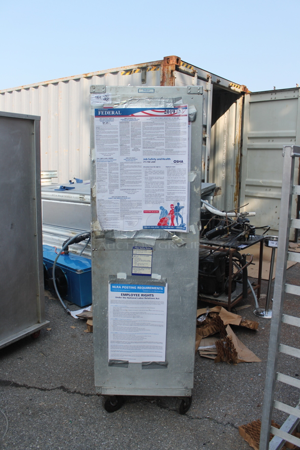 Rucksco Metal Commercial Enclosed Pan Transport Rack on Commercial Casters. - Image 1 of 3