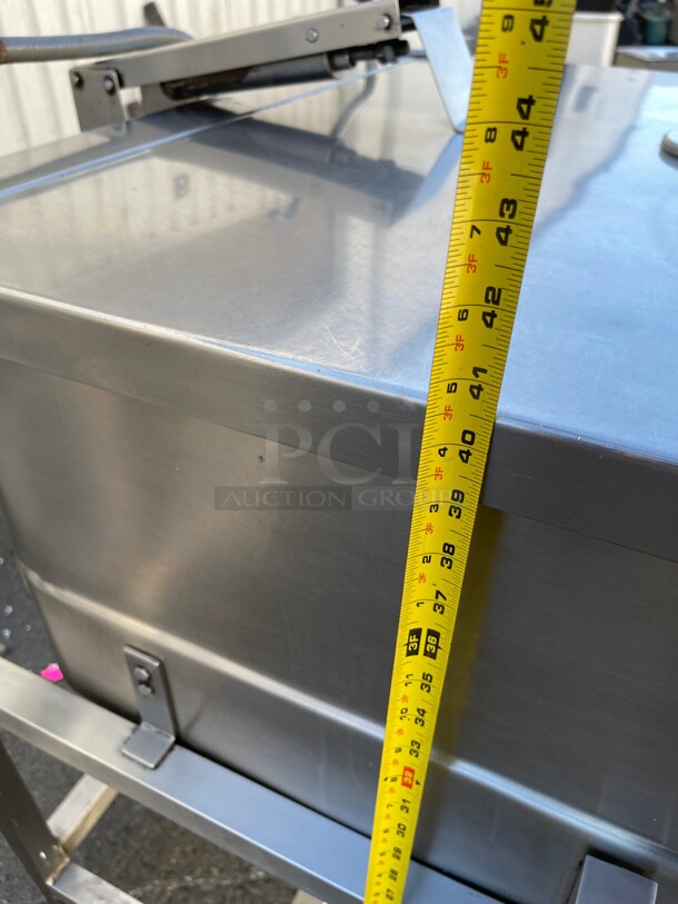 Working! Groen 30 Gallon Commercial Tilted Skillet Natural Gas NSF Tested and Working! - Image 11 of 11