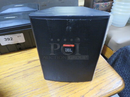 One JBL Speaker With Bracket. Model# Control 25.