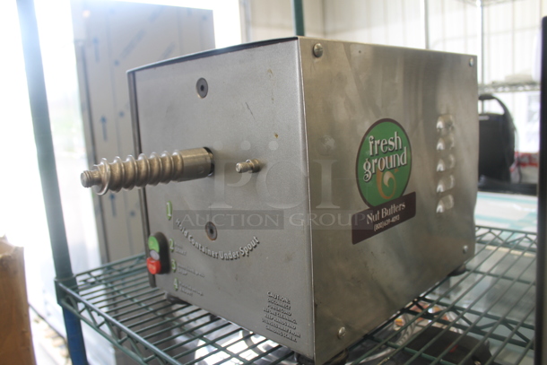 2016 Olde Tyme PN2 Stainless Steel Commercial Countertop Nut Grinder Base. 115 Volts, 1 Phase. Tested and Working! - Image 3 of 5