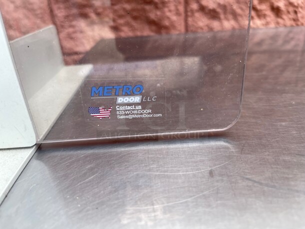 Barley Used! Metro Clear Fiber Glass Shield Screen  Great For Cash Register Area - Image 3 of 7