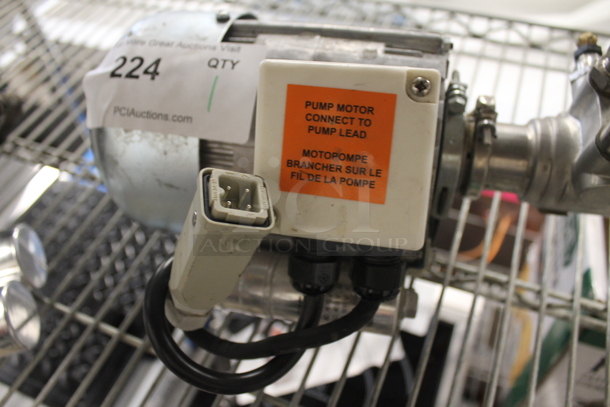 RPM Spa 11083100 Pump Motor For Espresso Machine. 220-240V.  - Image 3 of 5