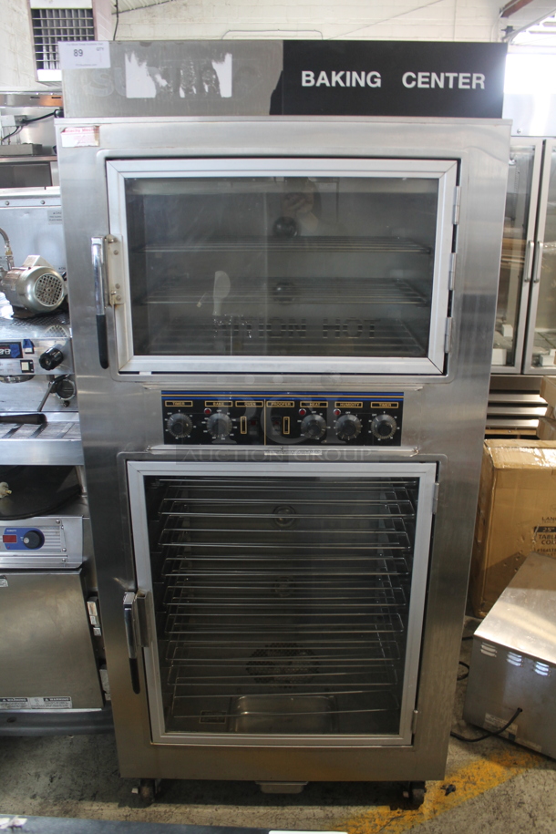 Nu Vu SUB-123 Stainless Steel Commercial Electric Powered Oven Proofer on Commercial Casters. 120/208 Volts, 3 Phase. - Image 1 of 6