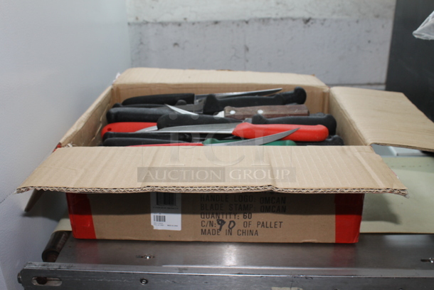 60 SHARPENED Stainless Steel Boning Knives. 60 Times Your Bid! - Image 2 of 2