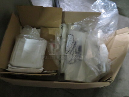 One Lot Of To Go Paper Products.