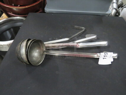 8oz Stainless Steel Ladle. 4XBID