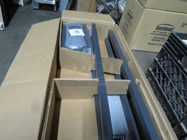 One NEW Purell Hand Sanitizing Station. Assembly Required. - Image 2 of 3