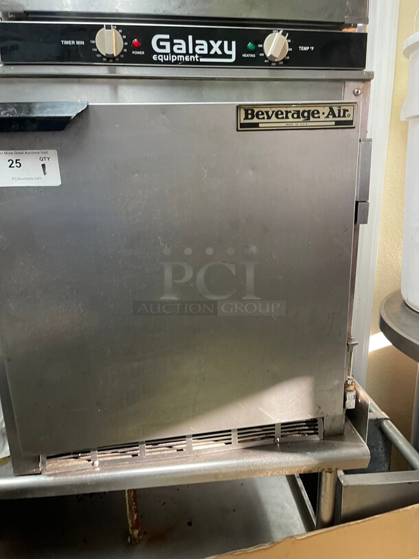 Working! Beverage Air UCR26HC 26 inch W Undercounter Commercial Refrigerator w/ (1) Sections & (1) Door, 115v NSF Tesed and Working! - Image 4 of 4