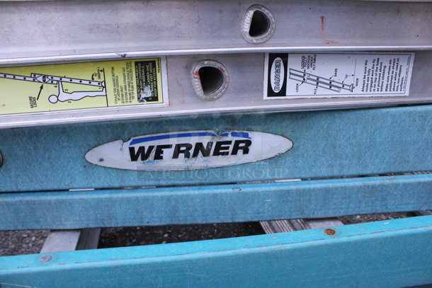 3 Ladders; All American 8-11' 200 Pound Capacity Aluminum and 2 Werner 6' 250 Pound Capacity. 3 Times Your Bid! - Image 5 of 6
