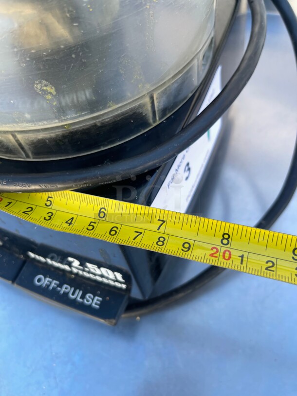 Working! Waring Commercial 2.5QT Pro Food Processor Heavy Duty NSF 115 Volt Tested and Working!  - Image 6 of 8