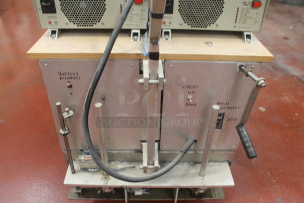 Portable Microwave Powered UV Curing System Including P300MT Poweer Supply and Speed Control on Casters. - Image 7 of 7