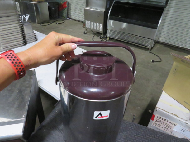 One Adcraft Beverage Thermos With Spigot And Handle. NICE!!!! - Image 3 of 3