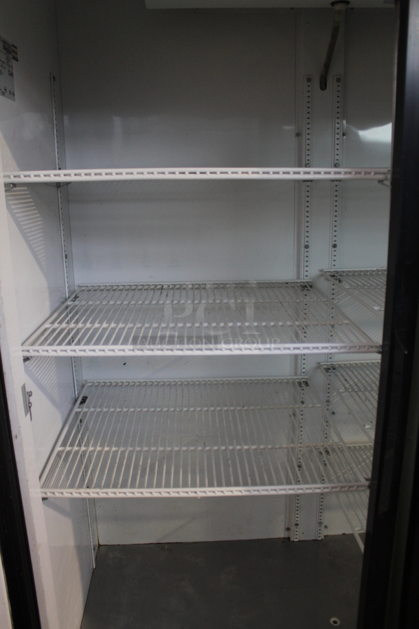 True GDM-69 Metal Commercial 3 Door Reach In Cooler Merchandiser w/ Poly Coated Racks. 115 Volts, 1 Phase. Tested and Does Not Power On - Image 3 of 6