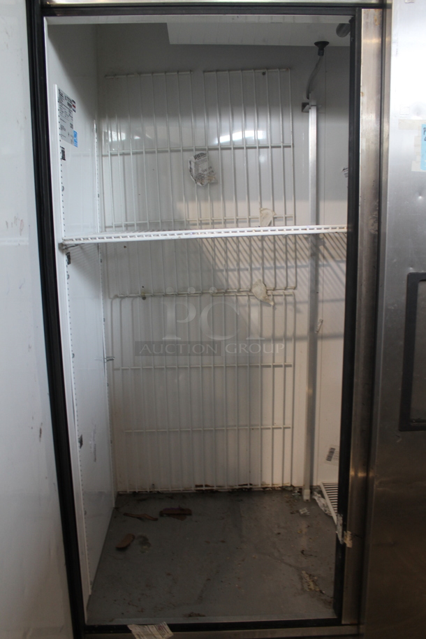 2013 True T-49F ENERGY STAR Stainless Steel Commercial 2 Door Reach In Freezer w/ Poly Coated Racks on Commercial Casters. 115 Volts, 1 Phase. Tested and Working! - Image 5 of 8