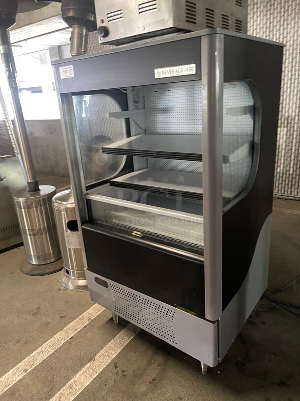 Working! Beverage Air VM7 - Open-Air Merchandiser-Vuemax Series 35" NSF 115 Volt Tested and Working!  - Image 3 of 8