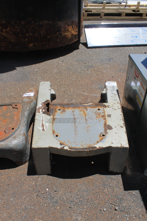 Metal Mixer Square Legs for Hobart 60 Quart Mixer. - Image 3 of 4