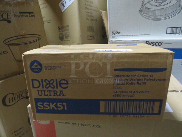 Dixie Ultra SSK51 Plastic Knife Refills. 5XBID