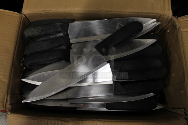 45 SHARPENED Stainless Steel Chef Knives. 45 Times Your Bid! - Image 2 of 4