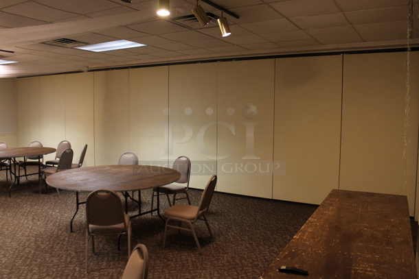 ALL ONE MONEY! Lot of Folding Partition Walls. BUYER MUST REMOVE. (room divider) - Image 3 of 5
