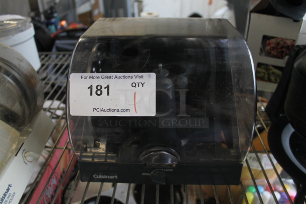 Cuisinart Food Processor Grating Blade, S Blade and Cover in Case. - Image 2 of 7