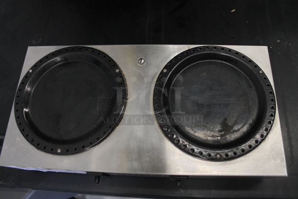 Bunn WX-2 Stainless Steel Commercial Countertop 2 Burner Coffee Pot Warmer. 120 Volts, 1 Phase. Tested and Working! - Image 3 of 4
