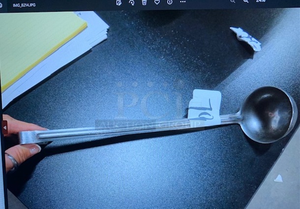 One 4oz Stainless Steel Ladle - Image 1 of 1