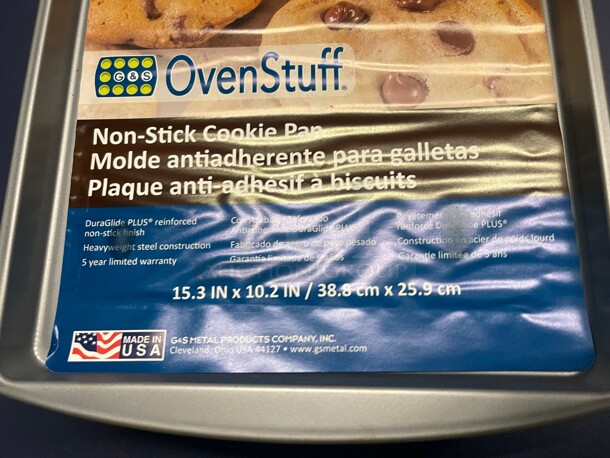 Brand New! OvenStuff Commercial Non-Stick Cookie Pan Baking Sheets - Image 5 of 7