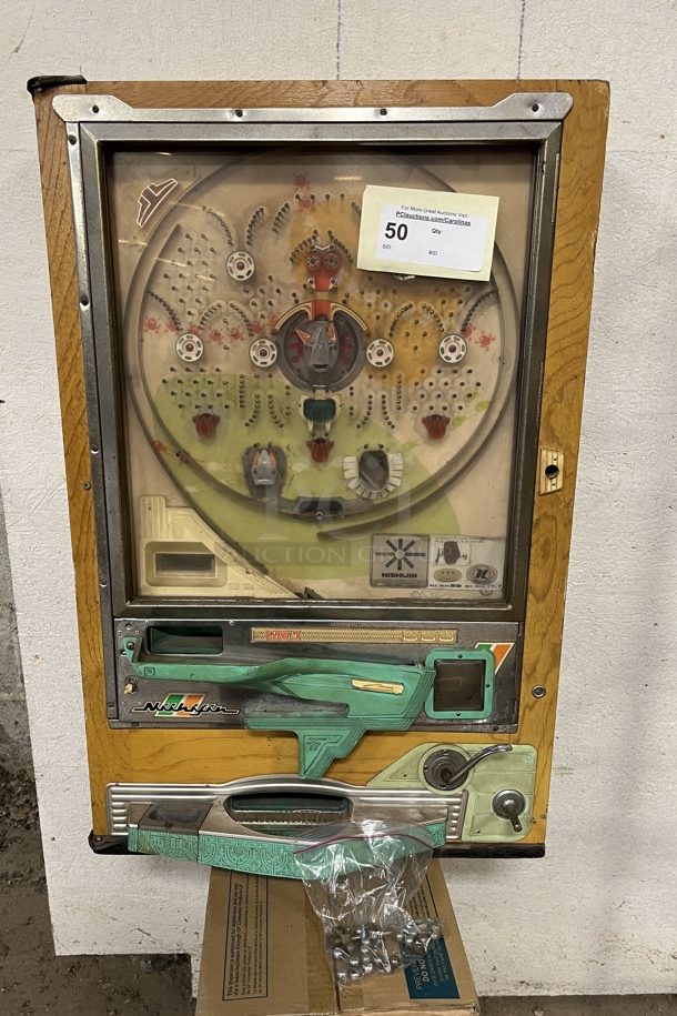 Antique Pin Ball Machine, Countertop