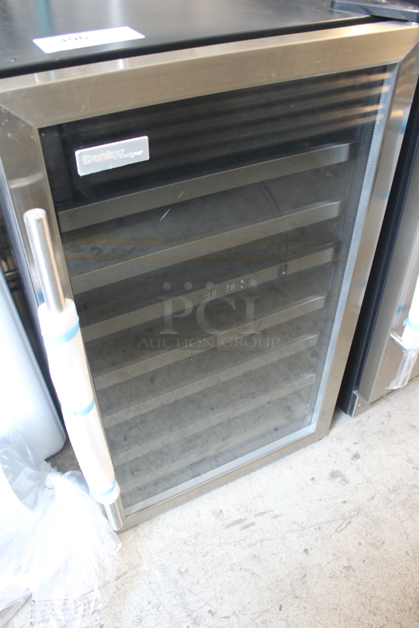 BRAND NEW SCRATCH AND DENT! Danby DWC114BLSDD Stainless Steel Commercial 38 Bottle Capacity Wine Chiller Cooler Merchandiser. 115 Volts, 1 Phase. Tested and Working! - Image 3 of 9