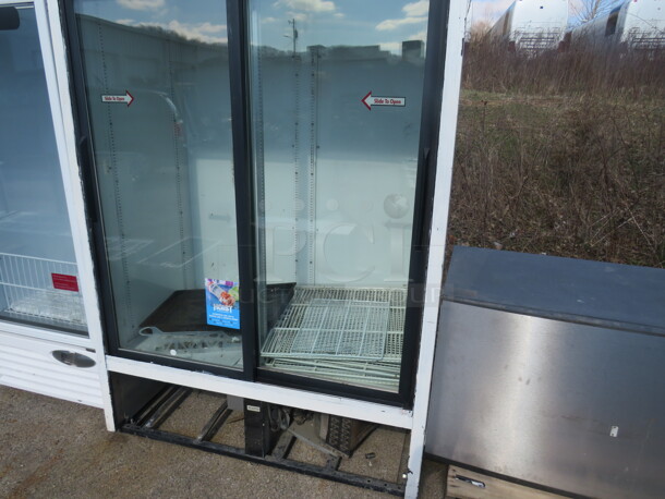 One True 2 Door Glass Display Cooler With 6 Racks.  115 Volt. 51X30X79 - Image 2 of 2