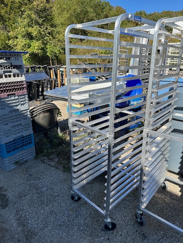 One Aluminum Speed Rack On Casters. 20X26X69 - Image 1 of 1