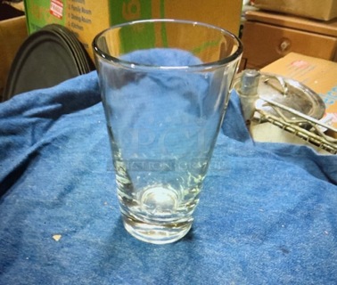 NEW Libbey 16oz Heat Treated Mixing/Bar Glass. 12XBID
