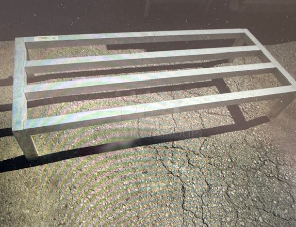 One Regency Aluminum Dunnage Rack. 48X20X8 - Image 1 of 1