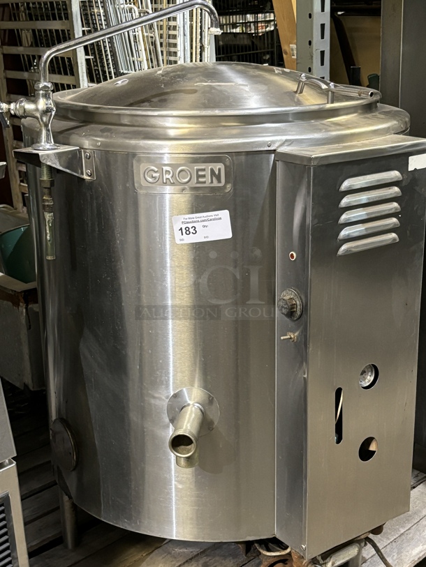 Stainless Steel 40 Gal. Gas Kettle, 115V, Tested & Working! - Image 1 of 4