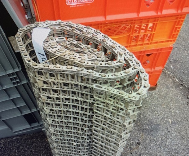 One Conveyor Belt Chain. - Image 1 of 1