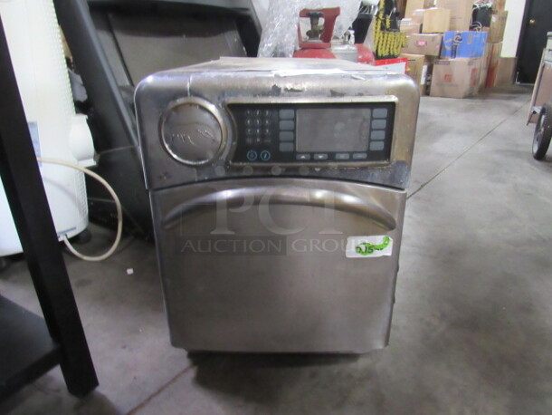 One Turbo Chef Commercial Hi Speed Microwave. Unable To Test. Model# NGO. 208/240 Volt. 3 Phase. 16X29X21