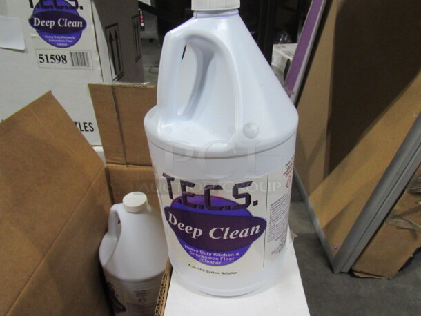 Gallon Heavy Duty Kitchen And Concession Floor Cleaner. 4XBID